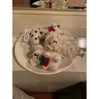 Manoir🪞｜現貨+預購｜韓國羊毛氈鑰匙圈小吊飾 手工製作 動物系列