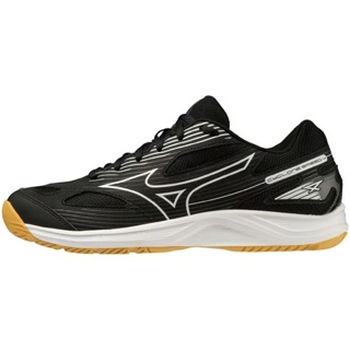 Mizuno Cyclone Speed 4 男女 排球鞋 基本款 運動 訓練 輕量 黑 白 [V1GA238055]
