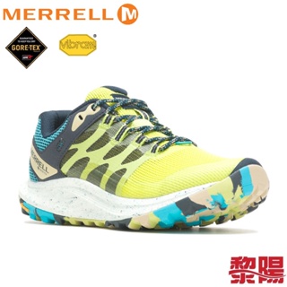 MERRELL 067560 ANTORA 3 GORE-TEX 防水多功能健行鞋 女款 金黃/藍 33ML067560