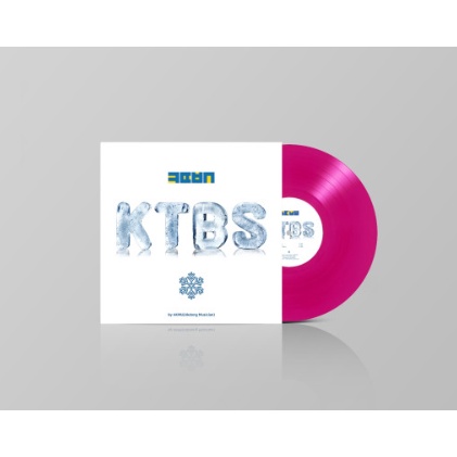 K-pop AKMU LP限量版-豆年糕刨冰(KTBS)/12寸單透明藍紫