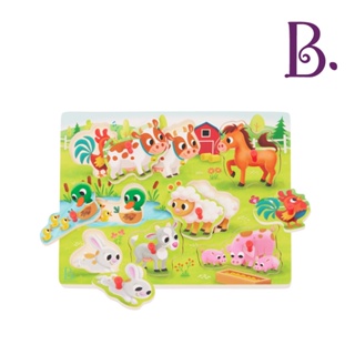 B.Toys 尋找打卡點-穀倉見面會 拼圖 小朋友 兒童拼圖