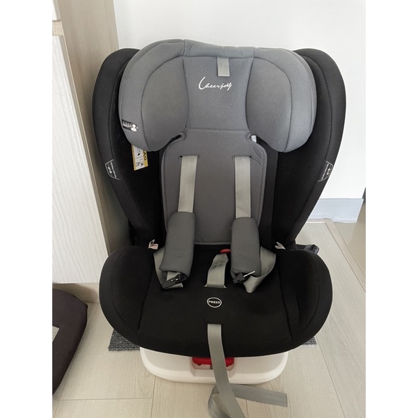 Cheerjoy 汽車安全座椅 2020年購買 二手八成新 附全新整套新生兒墊配件 有isofix