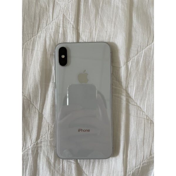 iPhone X 256G 二手銀色 臉部辨識功能損壞