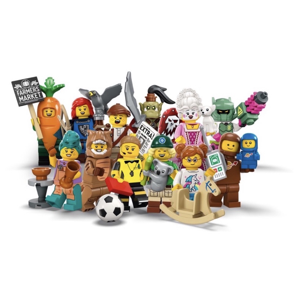 樂高 人偶包 LEGO 71037  Minifigures 第 24 代 一套12隻不重複