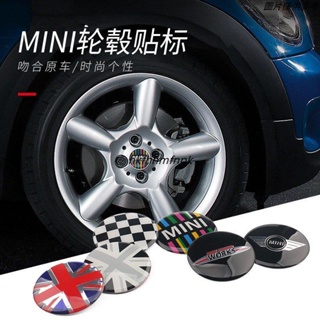 🎇優品🎇適用于寶馬MINI cooper countryman clubman輪轂蓋貼紙裝飾改裝貼 中心蓋貼 輪圈蓋