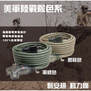 現貨 ❗️《含稅附發票》2蕊 2/15/30/40/50尺 檢驗合格 2.0 動力延長線附燈 動力延長線 夜市/露營