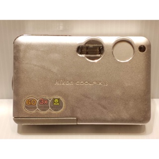 老相機 螢幕殼變質 Nikon Coolpix S3 數位相機 2H