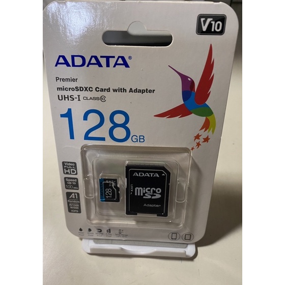 「全新」威剛 ADATA Premier microSDXC A1 128G 記憶卡(附轉卡)  現貨