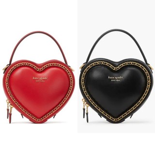 美國代購 Kate Spade 3d heart leather crossbody bag 愛心包 新款 情人節必送款