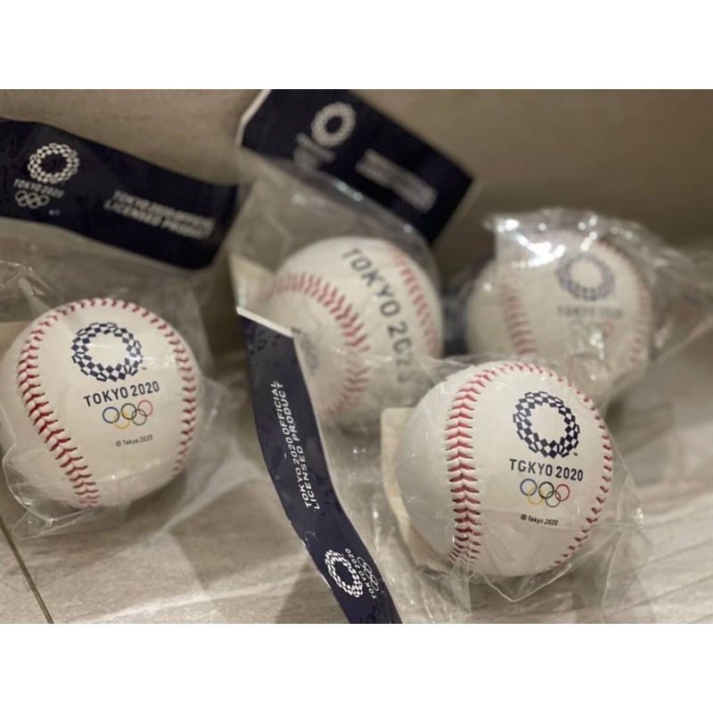 2020 東京奧運 紀念棒球 彩色奧運環 硬式棒球 單顆 BASEBALL ~現貨供應