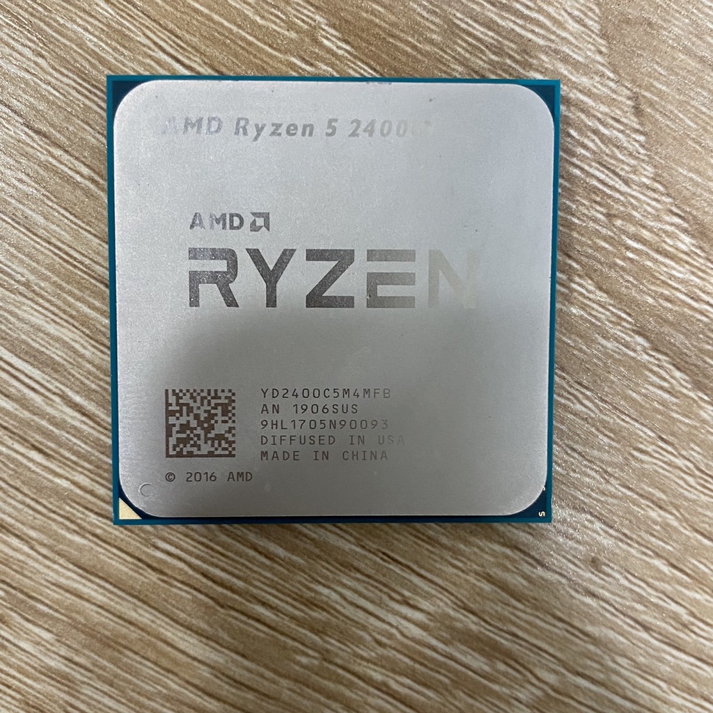 AMD AM4 R5 2400G 4核心8線程CPU 3.6G 內建 RX Vega 11顯示