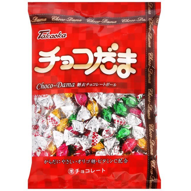 【好食光】日本 TAKAOKA 高岡製果 彩色脆皮可可球 巧克力球 可可風味洋菓子