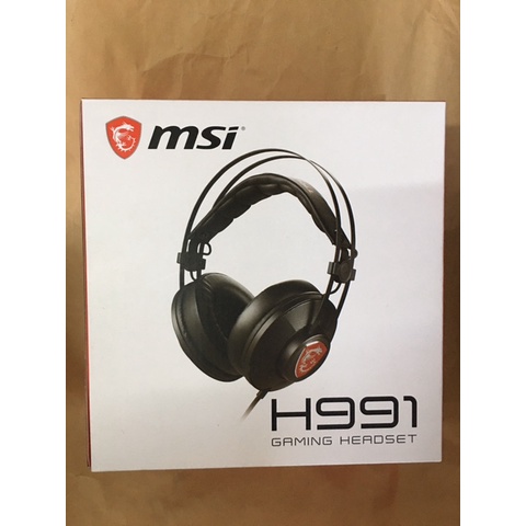 MSI 微星 H991 GAMING HEADSET 電競耳機