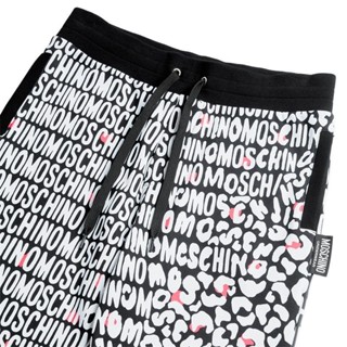 正品MOSCHINO 棉質長褲logo印花長褲 休閒褲 束口褲 運動長褲現貨