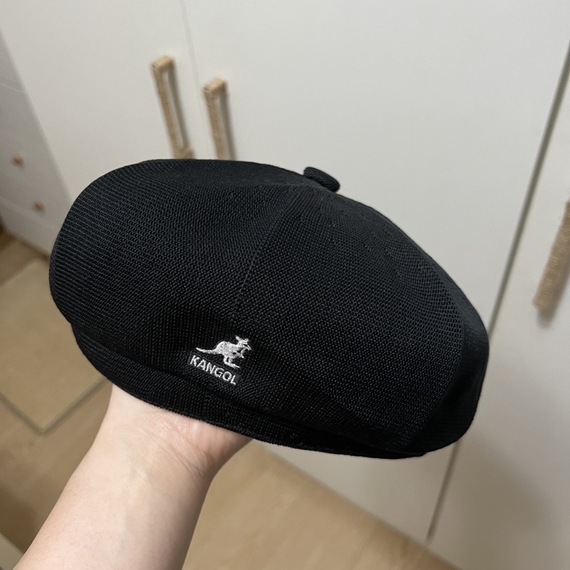 [降價] 九成新Kangol bamboo beret 兩用蓓蕾帽 M號