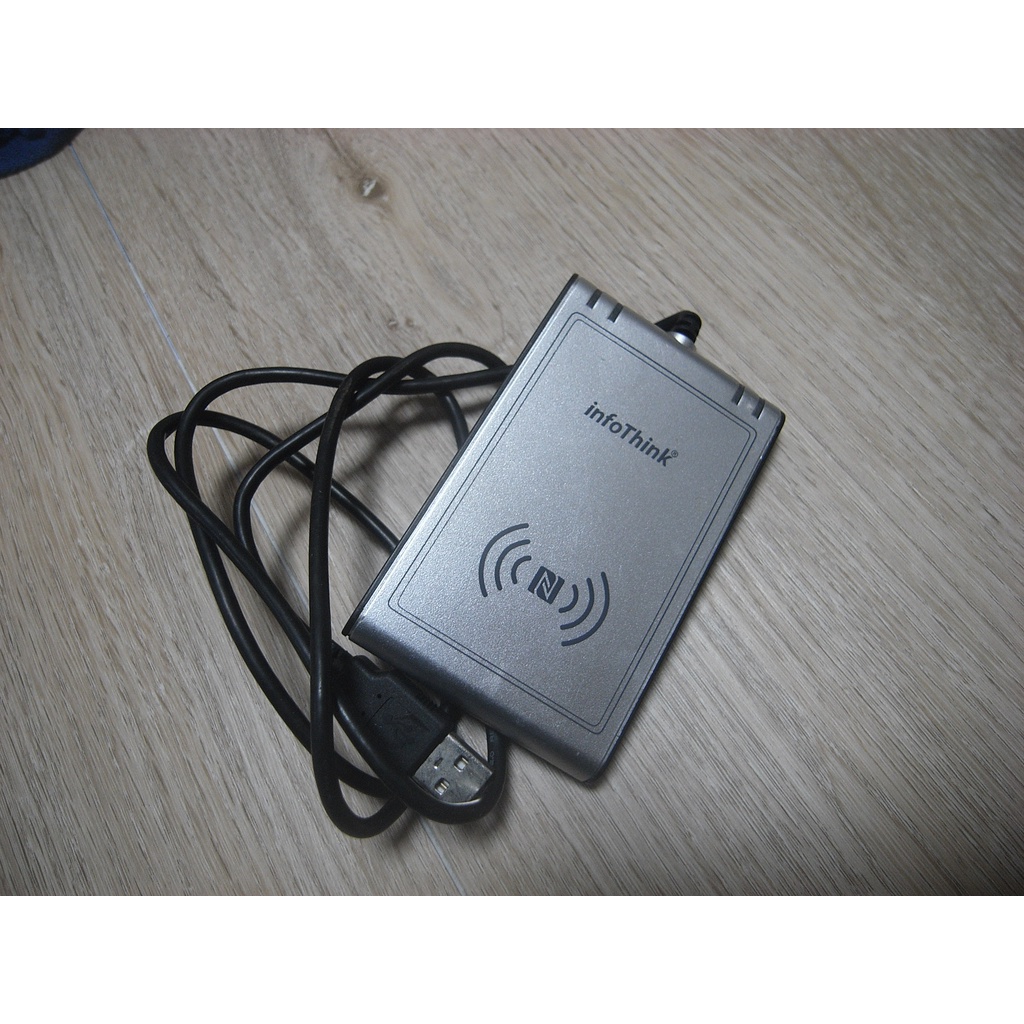 二手 InfoThink 晶片卡 感應卡NFC雙介面讀卡機IT-100MU