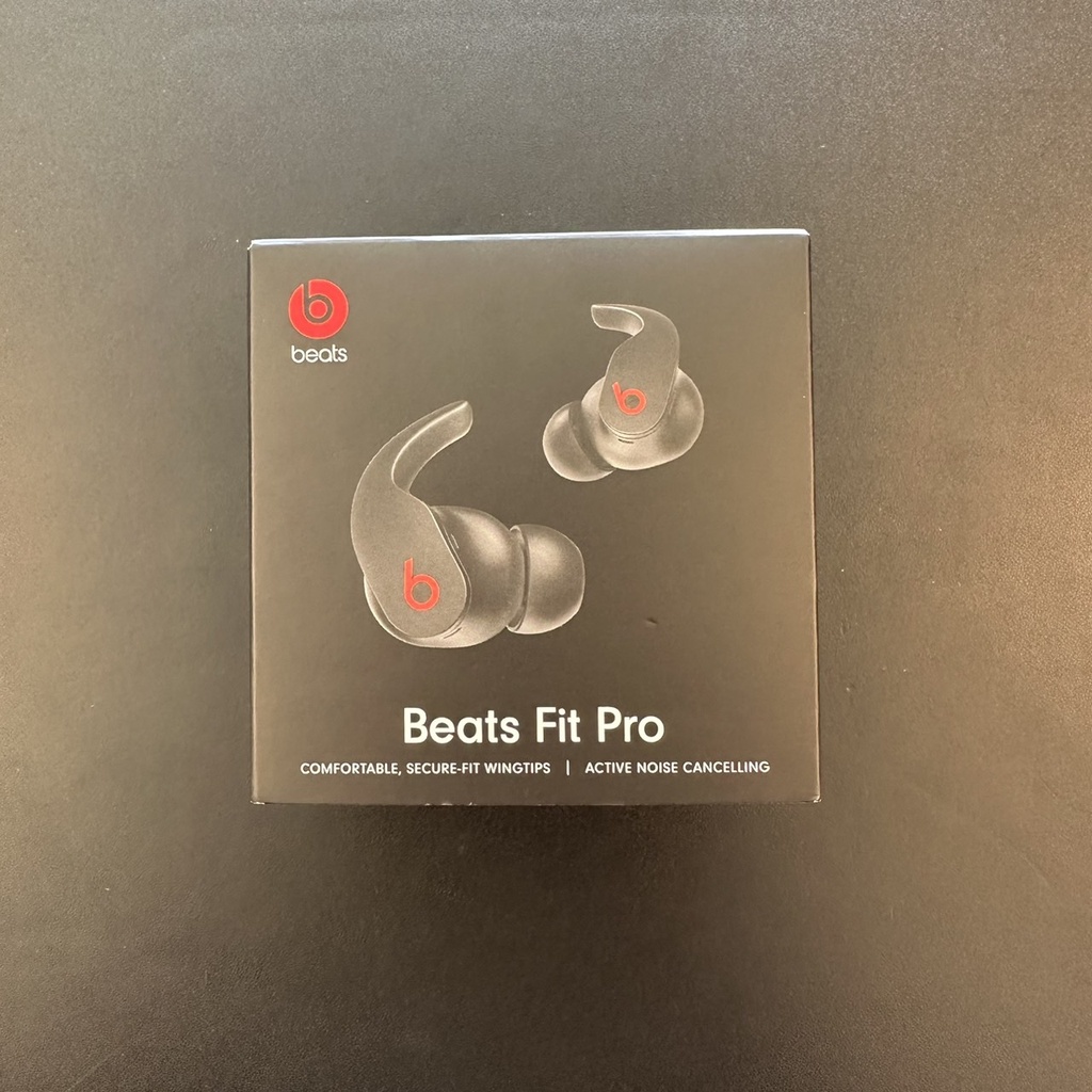 Beats Fit Pro 真無線入耳式降噪耳機 經典黑紅 原廠公司貨 IPX4抗汗抗水 藍芽耳機
