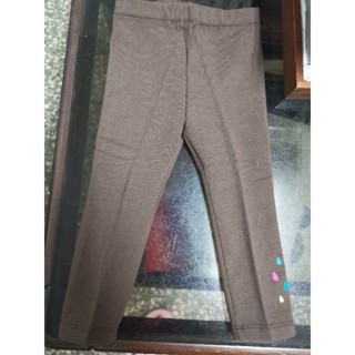 全新麗嬰房秋冬厚款咖啡色褲子