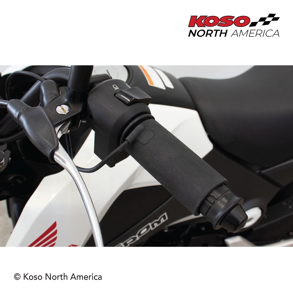 【德國Louis】KOSO X-Claws 摩托車夾式加熱把手套易安裝USB發熱重機手把冬季禦寒通用握把10040825