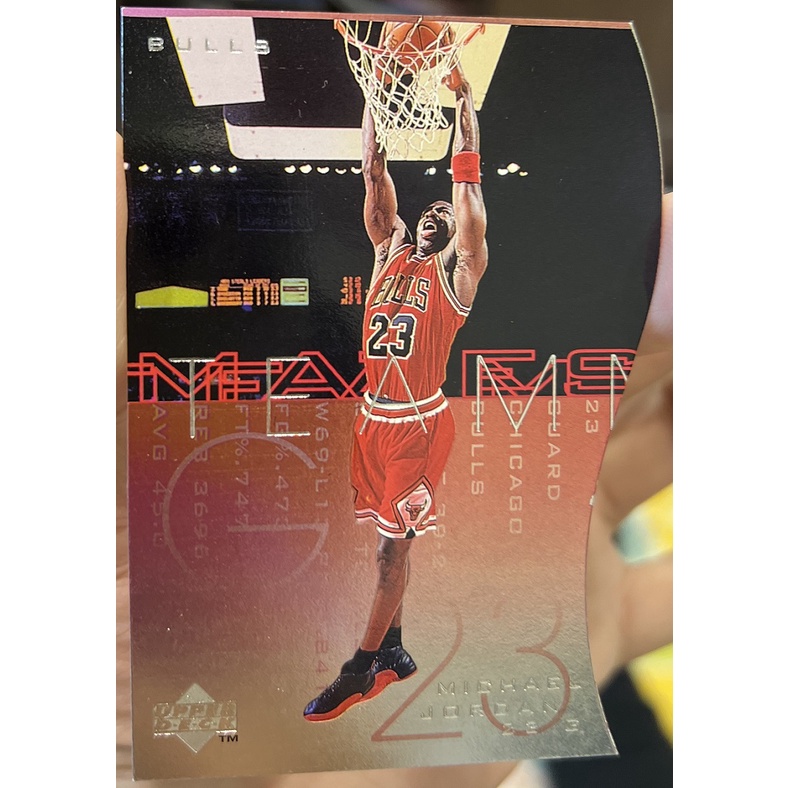 球員卡 Michael Jordan 1997-98 Upper Deck Teammates 切割特卡 #T7