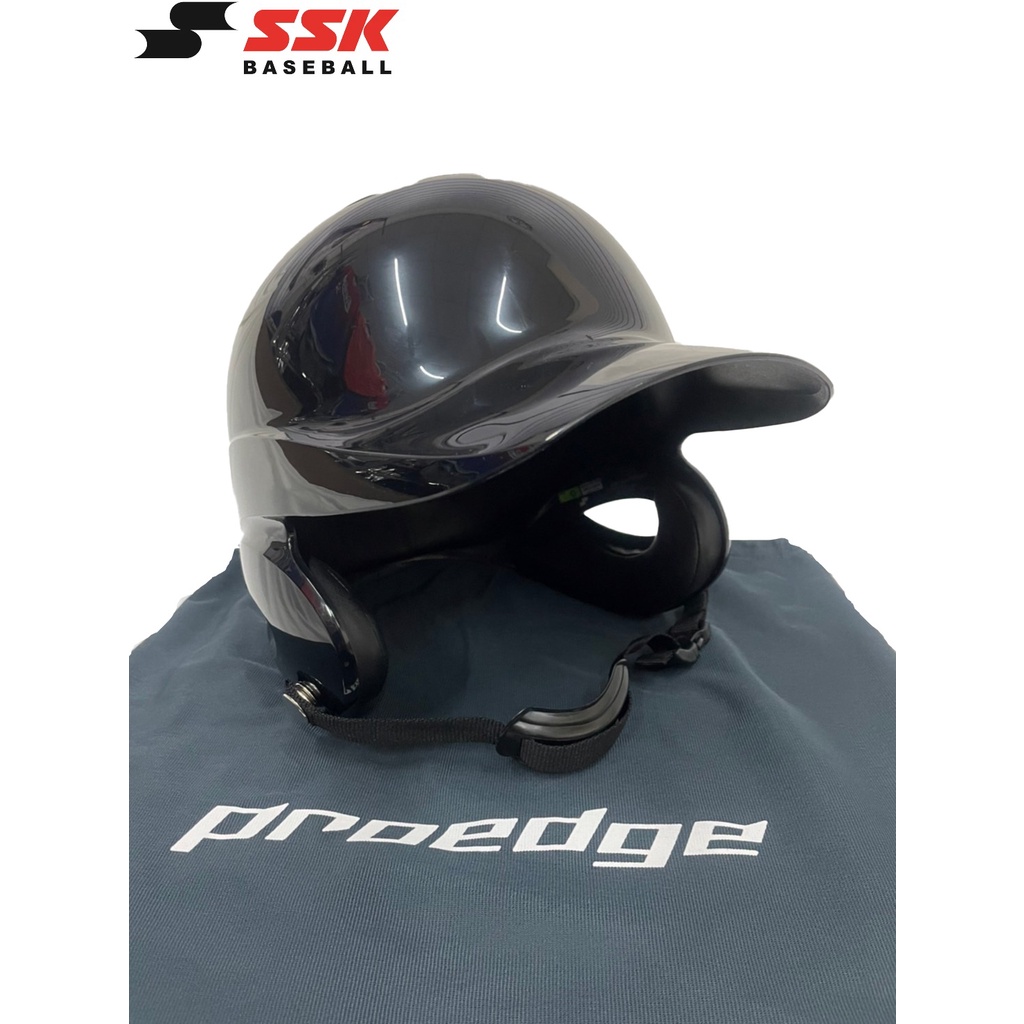 SSK 雙耳硬式打擊頭盔 H5500 黑色 日本進口商品 (輕量化)