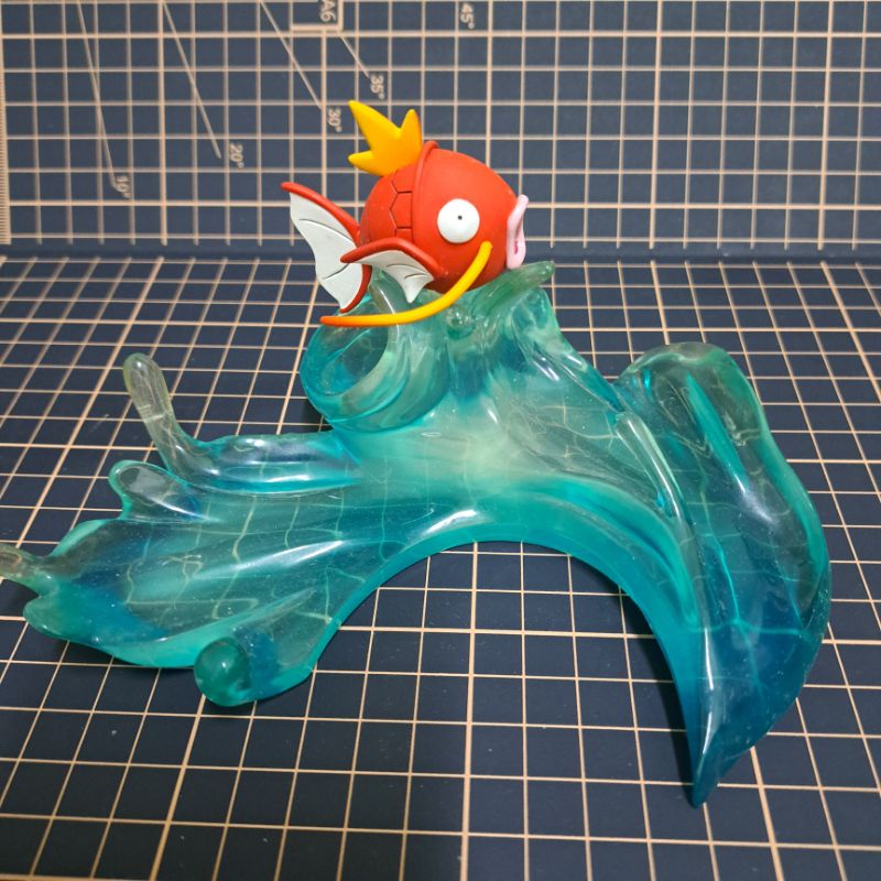 《已拆擺-無盒》GK 鯉魚王 海浪 寶可夢 模型