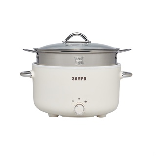 SAMPO聲寶 3.0L蒸煮二用電火鍋(附蒸籠） TQ-YA30C