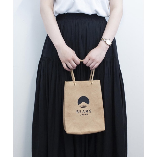 YOBUYOBU日貨選物代購｜MAKOO × BEAMS JAPAN 皮革手提袋 原色 包包 手提包