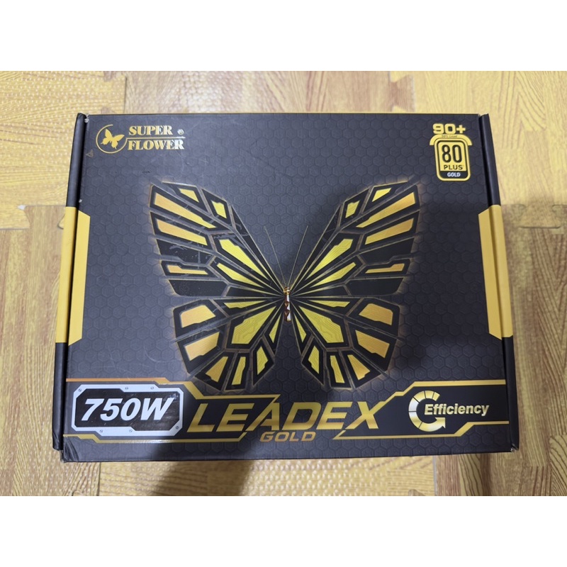 振華 Leadex 750W 80+金牌 模組化電源供應器