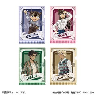 【絕版❆日本限定】名偵探柯南 tms 鄉村系列 A4 資料夾 一套4款 柯南 安室 小蘭 平次 鄉村 農家樂