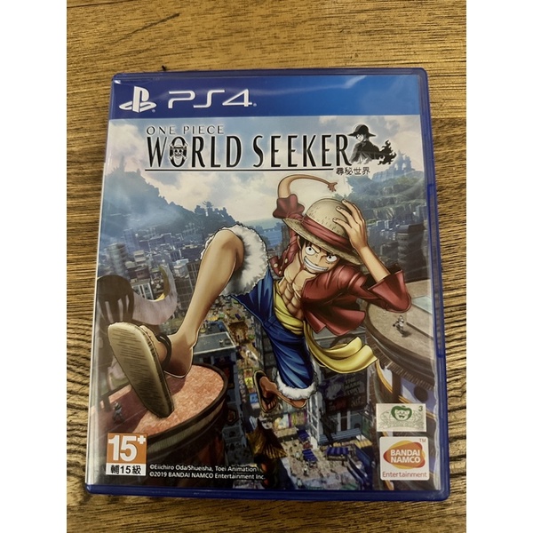 海賊王尋秘世界 ps4 二手狀況良好，正常讀取。