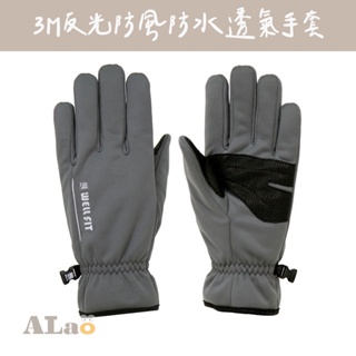 現貨 WELLFIT 3M反光防風防水透氣手套 保暖手套 冬天手套