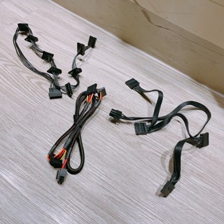 海韻 創世紀 全模組 轉SATA 大4D 顯示卡電源線 6PIN 一分多 一分三 IDE 大4P 排線 擴充線 挖礦擴充套件