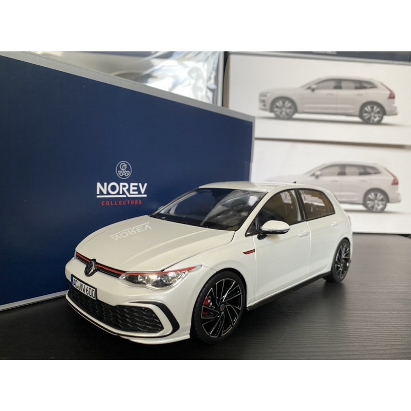 【E.M.C】1:18 1/18 Norev Volkswagen Golf GTI MK8 金屬模型車