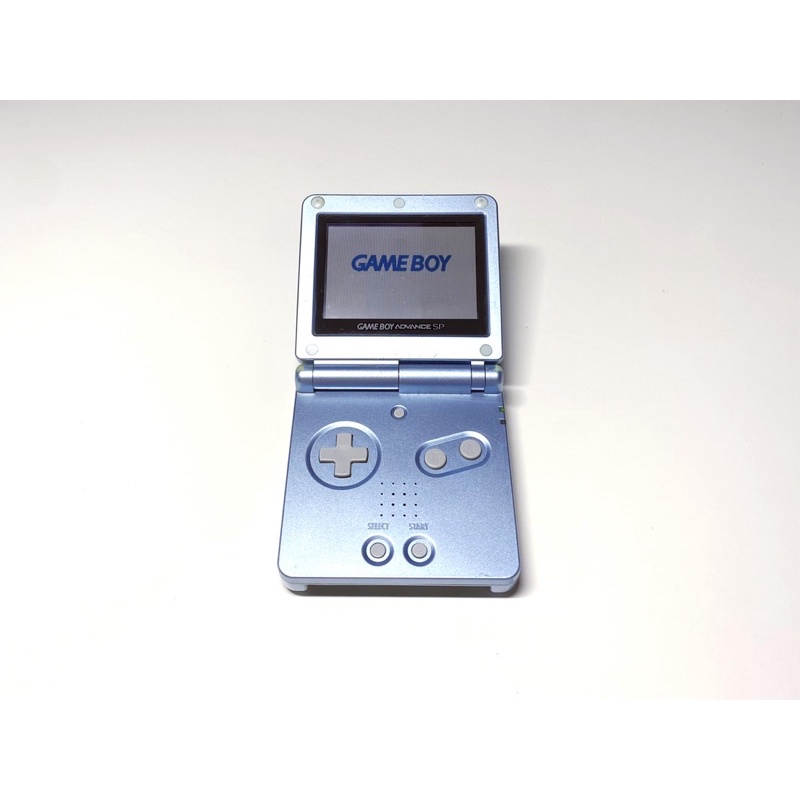 【勇者電玩屋】GBA正日版-GBA SP 水藍色款 零件機（無法充電）14058052