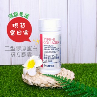 快速出貨🔥 【大醫生技】 二型膠原蛋白複方膠囊✨ 60顆/瓶 ㊣原廠現貨