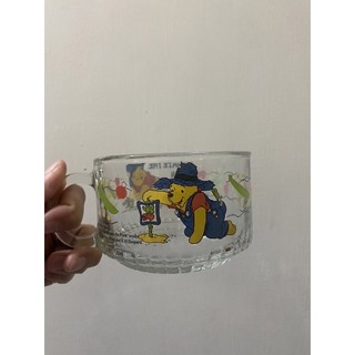 Disney迪士尼-早期收藏厚款玻璃杯/冰淇淋杯/玻璃杯/水杯