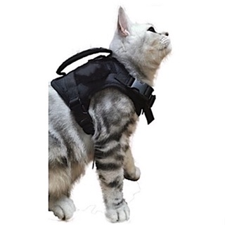 (不含牽繩) iVenture 戰術 貓 狗 寵物 背心 猫咪 胸背带 外出 散步 攝影 旅行 登山 露營 猫狗