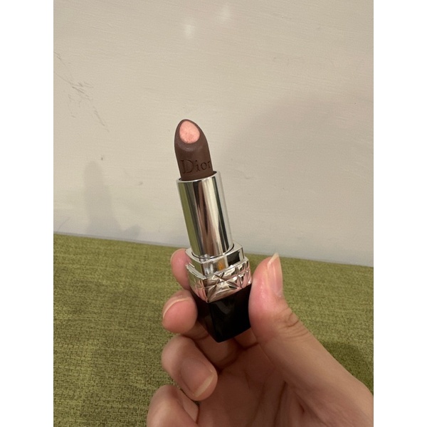 二手Dior迪奧專櫃藍星炫色夾心雙色唇膏口紅510
