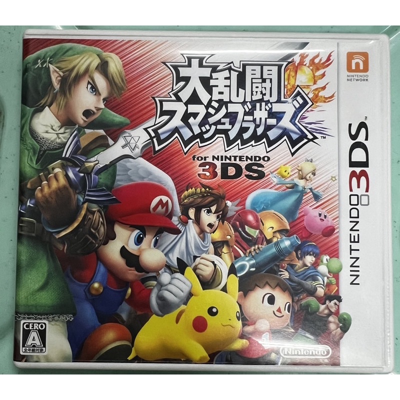 任天堂 3DS N3DS 任天堂明星大亂鬥 日版二手遊戲片