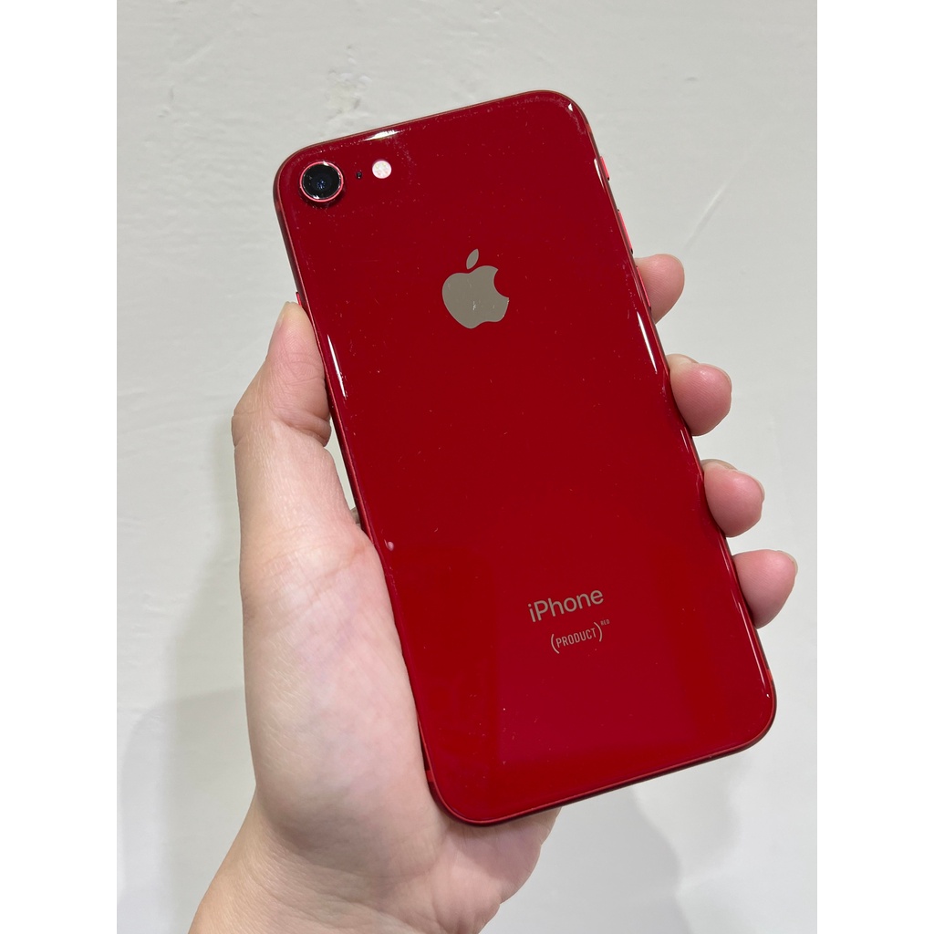 （自取更優惠）iPhone  8 紅色 64G 外觀8.5成新 功能正常 電池已換新（編號I82248）
