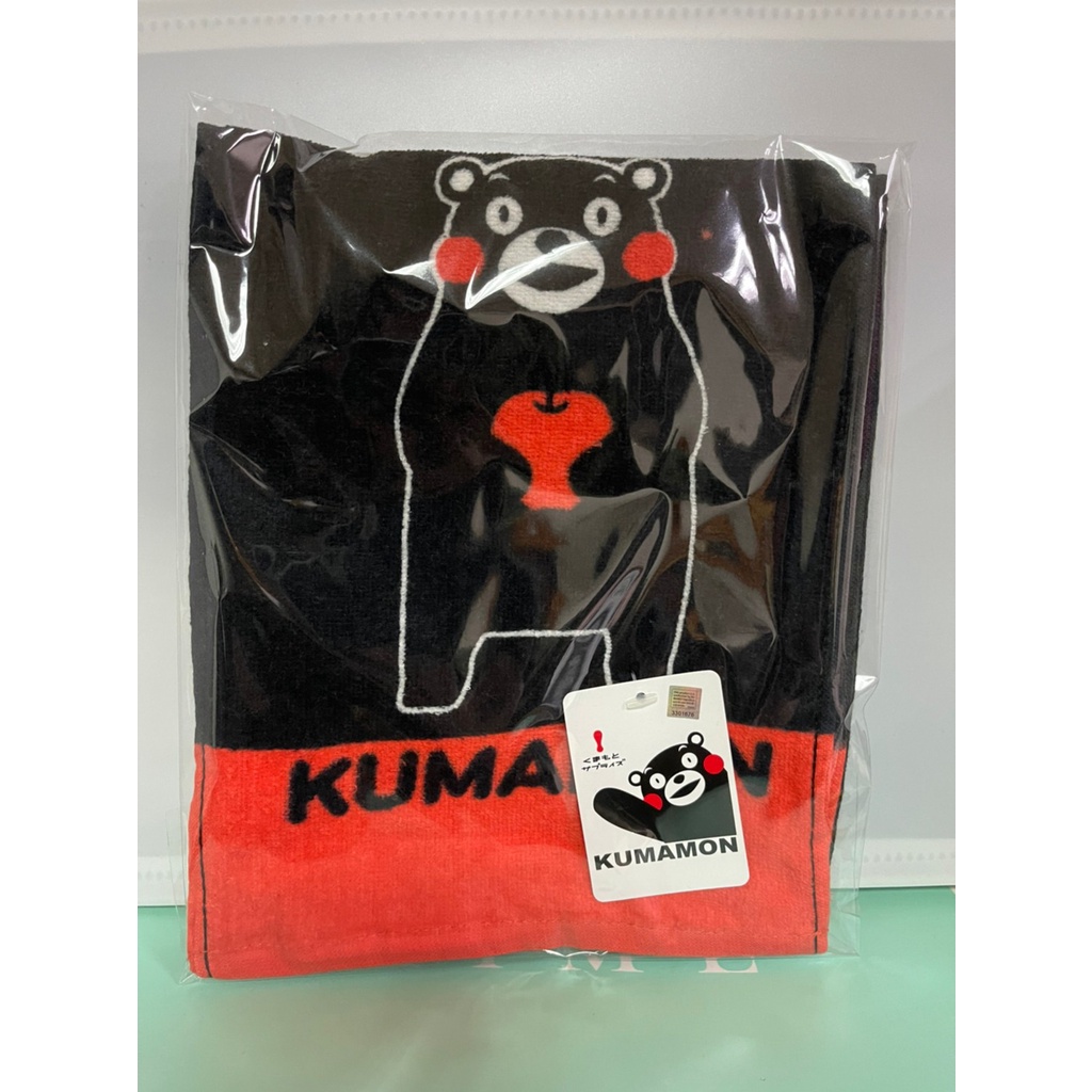 KUMAMON熊本熊與紅蘋果 印花毛巾