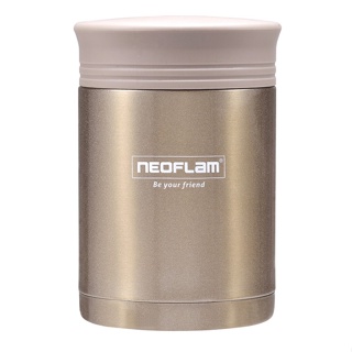 NEOFLAM 天然陶瓷塗層不銹鋼304真空悶燒罐500ML(全新)