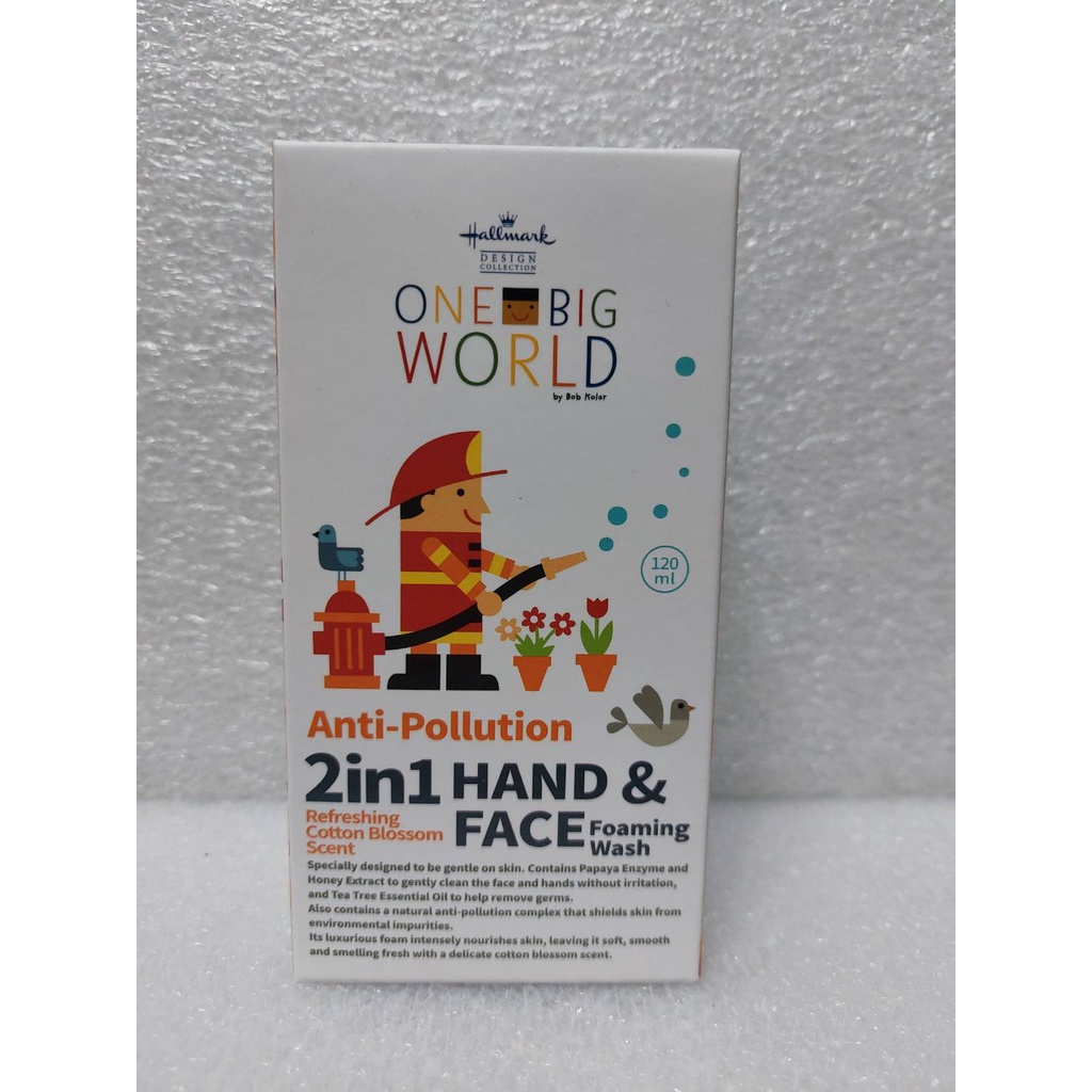 Hallmark 合瑪克 One Big World 童話樂園 親肌潔顏潔手慕斯-棉花香 120ml