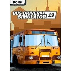 巴士司機模擬2019 中文版 PC電腦單機遊戲光碟 光碟懷舊遊戲
