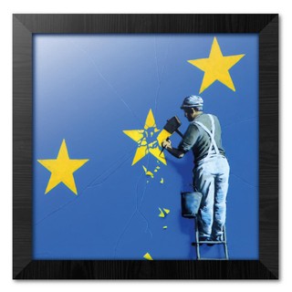 Banksy Dover 含框藝術畫 30*30cm/班克西