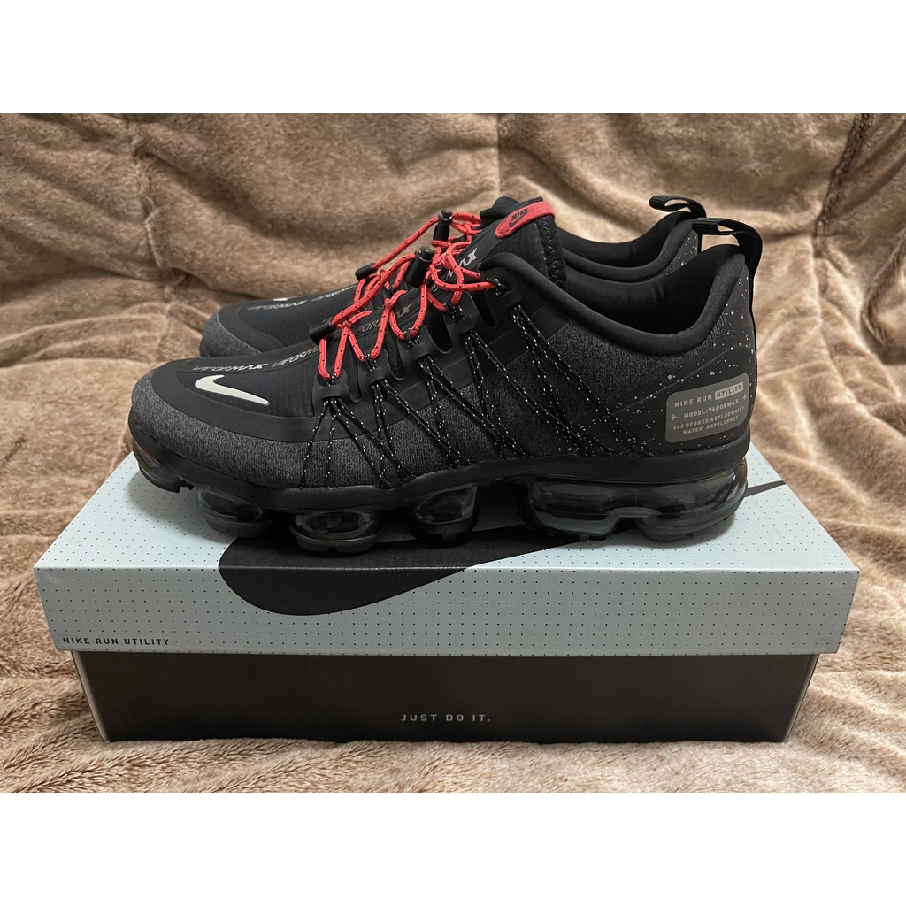 NIKE AIR VAPORMAX 黑紅 反光 us8 26cm