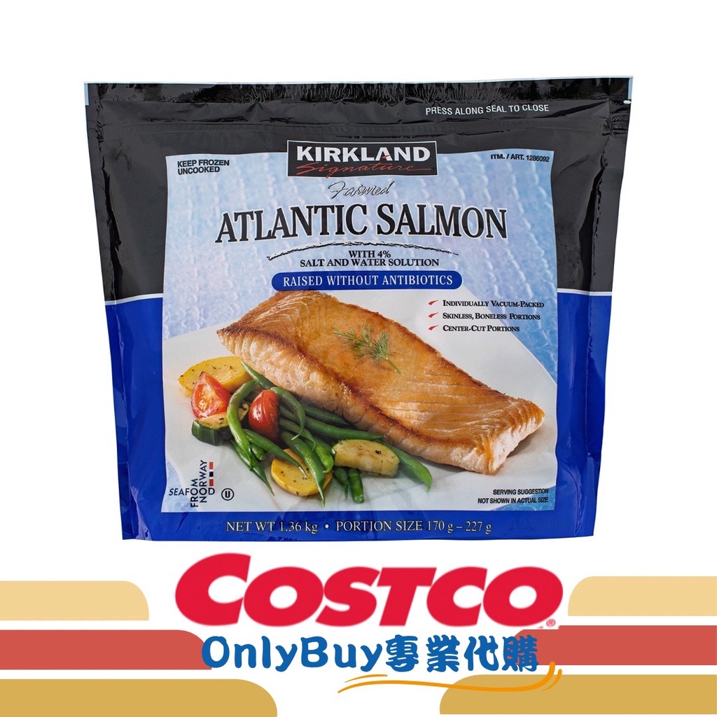 Kirkland Signature Farmed Atlantic Salmon, Oz Oz CenterCut, 42 OFF