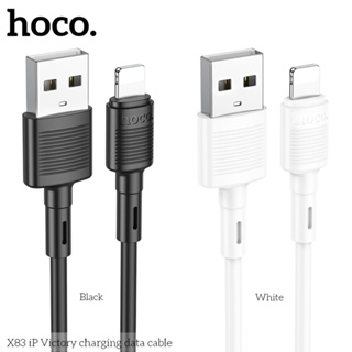 hoco. X83 iP 勝傳PD充電數據線 1M 黑色 白色 Type-C / USB to Lighting