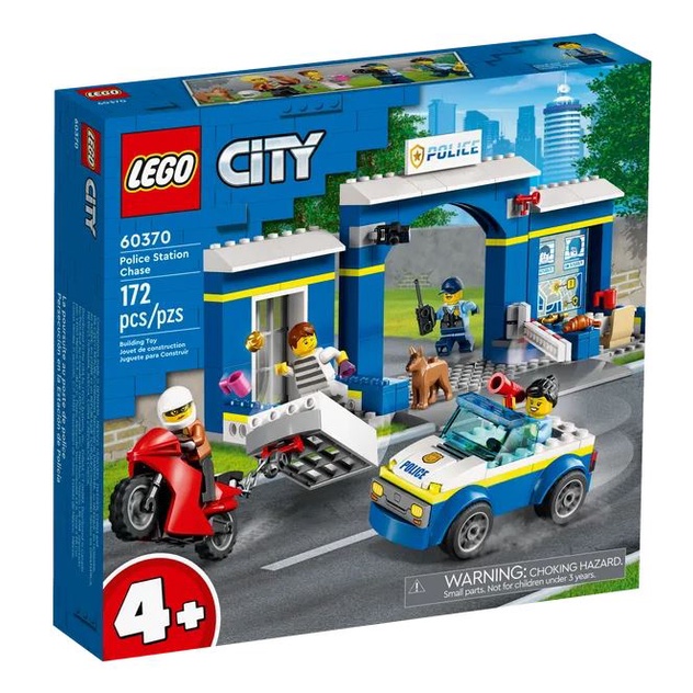 【台南 益童趣】LEGO 60370 警察局追逐戰 City 城市系列 生日禮物 送禮 正版樂高
